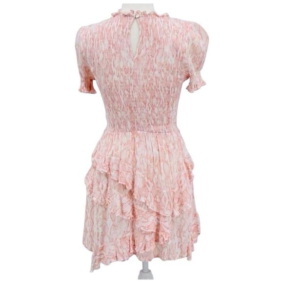 KARLIE Dress White Coral Size S - Picture 2 of 4